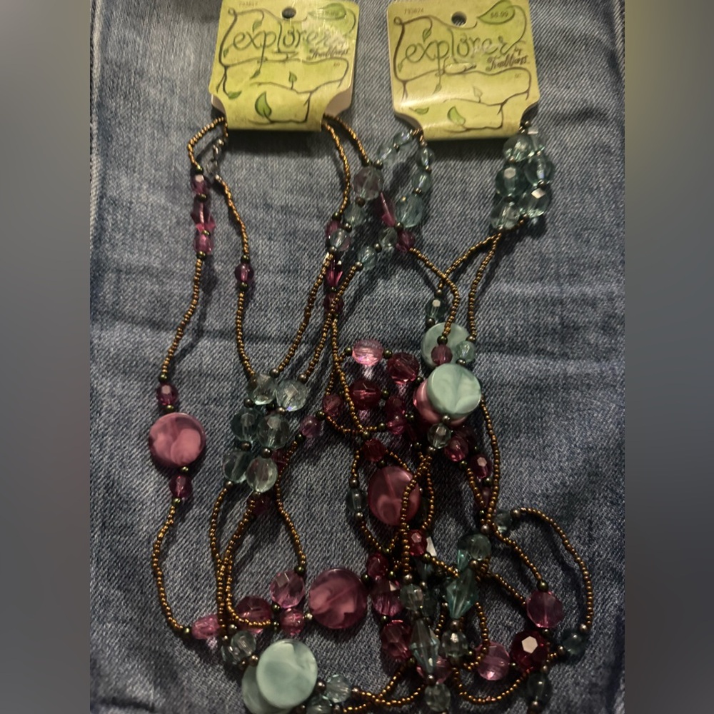 NWT set of 2 long necklaces